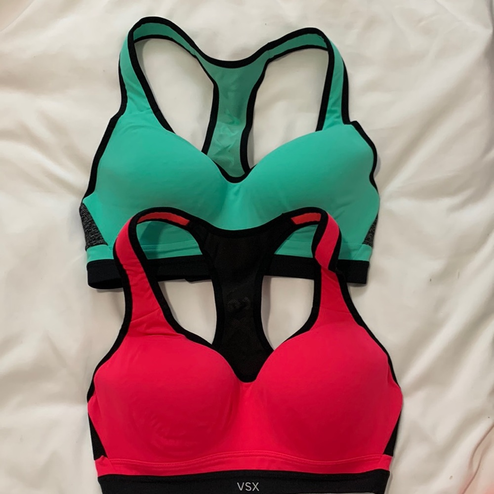 EUC! Victoria's Secret Sport Bra Bundle 32C